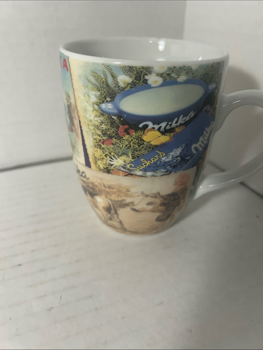 Blue Ceramic Coffee Mug by - Blue